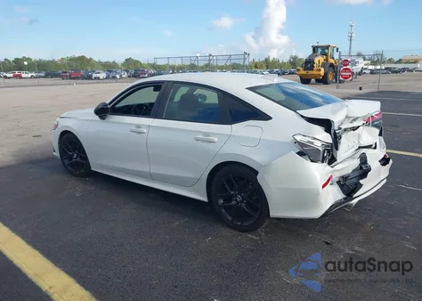 2022 Honda Civic Sport из США, поврежденный, VIN 2HGFE2F50NH552936